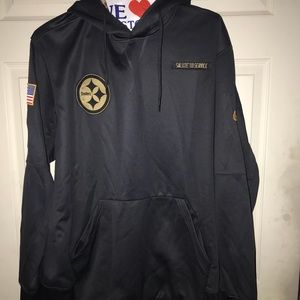Pittsburgh Steeler salute to service sweater .
